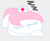 Size: 1168x965 | Tagged: safe, nurse redheart, earth pony, pony, g4, onomatopoeia, simple background, sleeping, sound effects, zzz