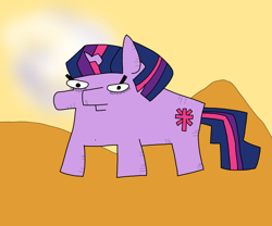 Size: 6047x5036 | Tagged: safe, artist:pinkiepie69, derpibooru exclusive, twilight sparkle, pony, unicorn, g4, jojo's bizarre adventure, twiggie, unicorn twilight