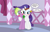 Size: 3457x2200 | Tagged: safe, artist:badumsquish, derpibooru exclusive, rarity, spike, living hieroglyph, monster pony, original species, pegasus, pony, unicorn, g4, accessory swap, aftermath, alternate cutie mark, barb, bedroom eyes, blushing, carousel boutique, curse, cursed, dialogue, duo, ear piercing, earring, egyptian, egyptian pony, eyeshadow, female, flirting, frown, glare, glowing cutie mark, headband, hieroglyphics, high res, imminent sex, implied raridash, implied transgender transformation, jewelry, lesbian, lip bite, looking at you, makeup, male, mare, new rainbow dash, nuzzling, open mouth, painting, piercing, ponified, ponified spike, recolor, rule 63, scared, ship:sparity, shipping, show accurate, somnambulan curse, species swap, speech bubble, spread wings, squishy cheeks, straight, tail, transformation, trap (device), wall, wingboner, wings