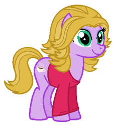 Size: 318x347 | Tagged: safe, earth pony, pony, argentina, blouse, casados con hijos, coffee cup, cup, eyeshadow, florencia peña, hairstyle, makeup, moni argento, ponified, simple background, solo, white background