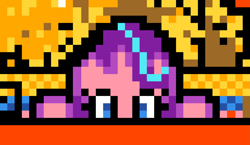 Size: 2409x1395 | Tagged: safe, starlight glimmer, pony, g4, july fools, pixel art, r/place, r/place2023, reddit, solo