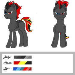Size: 4000x4000 | Tagged: safe, artist:midnightbloom, oc, oc only, earth pony, pony, fallout equestria, earth pony oc, male, reference sheet, simple background, solo, transparent background