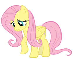 Size: 4000x3222 | Tagged: safe, artist:ambits, fluttershy, pony, g4, .psd available, high res, simple background, solo, transparent background
