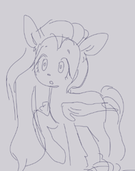 Size: 335x426 | Tagged: safe, artist:squilko, fluttershy, bat pony, pony, g4, bat ponified, flutterbat, race swap, solo