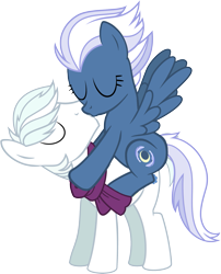 Size: 1369x1694 | Tagged: safe, artist:shutterflyeqd, double diamond, night glider, earth pony, pegasus, pony, g4, duo, eyes closed, female, kissing, male, mare, riding, riding a pony, ship:nightdiamond, shipping, simple background, spread wings, stallion, straight, transparent background, wings