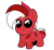 Size: 1350x1244 | Tagged: safe, artist:joaothejohn, oc, oc only, oc:flambrush, pegasus, pony, autism creature, chibi, colored, cute, flat colors, male, meme, pegasus oc, simple background, solo, transparent background, wings