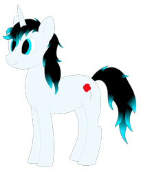Size: 2597x3172 | Tagged: safe, artist:armindster, oc, oc only, pony, unicorn, high res, simple background, solo, transparent background