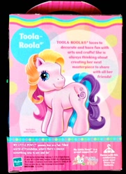 Size: 870x1200 | Tagged: safe, toola-roola, earth pony, pony, g3, female, looking at you, mare, packaging, photo, solo, toola-roola (g3), toy