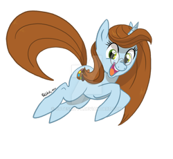 Size: 900x828 | Tagged: safe, artist:cuteskitty, oc, oc only, pony, unicorn, deviantart watermark, obtrusive watermark, simple background, solo, transparent background, watermark