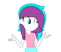 Size: 725x617 | Tagged: safe, artist:icegaze08, oc, oc only, oc:ice gaze, human, equestria girls, g4, equestria girls oc, equestria girls-ified, shrug, simple background, solo, transparent background, vector