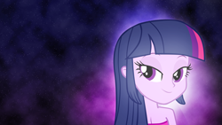 Size: 1920x1080 | Tagged: safe, artist:flaedr, twilight sparkle, human, equestria girls, g4, 2013, artifact, female, link in description, looking at you, solo, wallpaper