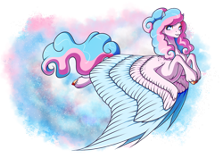 Size: 1920x1358 | Tagged: safe, artist:oneiria-fylakas, oc, oc only, oc:angel bliss, pegasus, pony, colored wings, female, large wings, mare, multicolored wings, simple background, slender, solo, sternocleidomastoid, thin, transparent background, two toned wings, wings