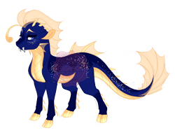 Size: 3500x2700 | Tagged: safe, artist:gigason, oc, oc only, oc:lure, siren, cloven hooves, high res, interspecies offspring, obtrusive watermark, offspring, parent:adagio dazzle, parent:star hunter, simple background, solo, transparent background, watermark