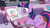 Size: 992x557 | Tagged: safe, edit, edited screencap, editor:twi clown, screencap, princess celestia, twilight sparkle, pony, unicorn, g4, ponyville confidential, cake, cakelestia, caption, female, food, image macro, mare, newspaper, ponyville spa, reference, sailor mouth, spongebob reference, spongebob squarepants, stuffing, text, unicorn twilight