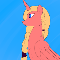 Size: 1000x1000 | Tagged: safe, artist:saintgryphonii, oc, alicorn, pony, female, mare, solo