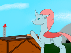 Size: 1600x1200 | Tagged: safe, artist:saintgryphonii, ocellus, changedling, changeling, g4, female, solo