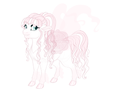 Size: 3500x2700 | Tagged: safe, artist:gigason, oc, oc only, oc:jellyfish, earth pony, pony, female, high res, magical lesbian spawn, mare, obtrusive watermark, offspring, parent:aria blaze, parent:vapor trail, simple background, solo, transparent background, watermark