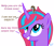 Size: 3572x3072 | Tagged: safe, artist:twiny dust, oc, oc only, oc:backgroundpony#f352, oc:dust, pony, unicorn, curved horn, dialogue, female, grin, heterochromia, high res, horn, male, mare, micro, out of context, ponytail, pouting, shenanigans, simple background, sitting, sitting on head, smiling, stallion, tiny, tiny ponies, transparent background, unicorn oc