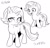 Size: 889x852 | Tagged: safe, artist:nekubi, rarity, pony, unicorn, g4, elusive, grayscale, japanese, male, monochrome, open mouth, open smile, rule 63, simple background, smiling, solo, stallion, white background