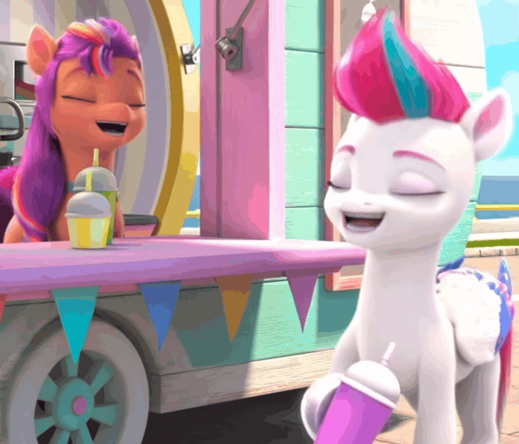 Mlp Loop Be Loop #3156467 - safe, edit, edited screencap, screencap, sunny starscout ...