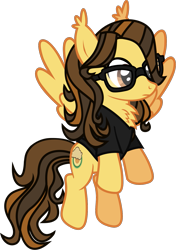 Size: 996x1417 | Tagged: safe, artist:lightningbolt, derpibooru exclusive, pegasus, pony, g4, .svg available, chest fluff, clothes, ear fluff, flying, frown, glasses, male, ponified, shirt, show accurate, simple background, solo, spread wings, stallion, svg, t-shirt, the academy is..., transparent background, trap, v-neck, vector, william beckett, wings
