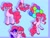 Size: 1600x1200 | Tagged: safe, artist:pertdegert, pinkie pie, twilight sparkle, earth pony, pony, unicorn, g4, :3, blue background, blushing, cyan background, duo, female, heart, kissing, lesbian, ship:twinkie, shipping, simple background, smiling, unshorn fetlocks