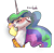 Size: 900x883 | Tagged: safe, artist:alumx, princess celestia, alicorn, pony, g4, ..., awkward smile, blushing, bust, female, heh, mare, simple background, smiling, solo, transparent background