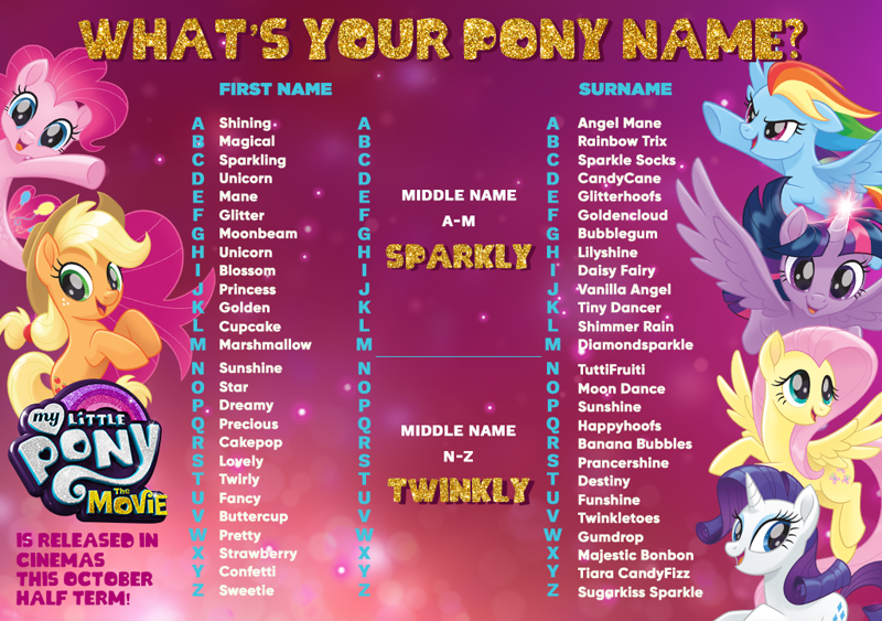 My Little Pony Name Generator