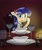 Size: 1242x1463 | Tagged: safe, artist:funnyk16, oc, oc:twostep, pony, blushing, braid, candle, candlelight, solo