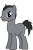 Size: 1280x1938 | Tagged: safe, artist:edy_january, edit, vector edit, oc, oc:white knight, earth pony, pony, g4, angry, antagonist, bad pony, base used, incision eye, incision wound, male, simple background, solo, stallion, transparent background, vector