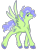 Size: 588x793 | Tagged: safe, artist:zer0wlet, oc, oc only, oc:lush brush, pegasus, pony, ahoge, colored, eyebrows, green coat, lidded eyes, looking at you, looking back, looking back at you, open mouth, ponysona, purple mane, purple tail, raised eyebrow, simple background, smiling, solo, spread wings, tail, transparent background, unshorn fetlocks, walking, wings