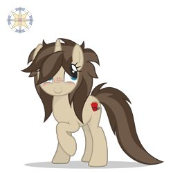 Size: 2500x2500 | Tagged: safe, artist:r4hucksake, oc, oc only, oc:dusty adit, pony, unicorn, blushing, female, freckles, high res, mare, simple background, solo, transparent background