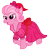 Size: 2791x2883 | Tagged: safe, artist:third uncle, idw, sassy-parilla, earth pony, pony, friendship is magic #25, g4, my little pony: friendship is magic (idw), background pony, bow, clothes, dress, female, hair bow, hat, high res, simple background, solo, transparent background