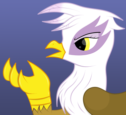 Size: 2912x2672 | Tagged: safe, artist:rugalack moonstar, derpibooru exclusive, gilda, griffon, g4, high res, simple background