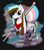 Size: 2444x2760 | Tagged: safe, artist:monycaalot, oc, oc only, oc:luka mint, pegasus, pony, clothes, commission, female, flag, high res, pride, pride flag, pride month, socks, solo, striped socks, transgender pride flag, ych result