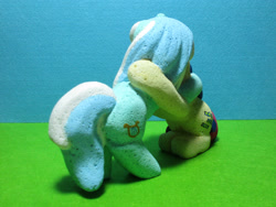 Size: 2560x1920 | Tagged: safe, artist:malte279, part of a set, bon bon, lyra heartstrings, sweetie drops, earth pony, pony, unicorn, g4, autoclaved aerated concrete, carving, craft, female, hug, irl, lesbian, photo, rotation, sculpture, ship:lyrabon, shipping, ytong