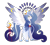 Size: 1920x1731 | Tagged: safe, artist:kabuvee, oc, oc only, alicorn, pony, female, mare, simple background, solo, transparent background