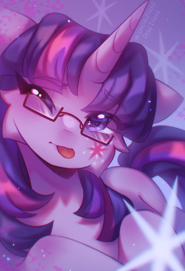 [:p,cute,female,glasses,looking at you,mare,ponified,pony,prone,safe,signature,solo,twilight sparkle,unicorn,wink,lying down,tongue out,one eye closed,equestria girls ponified,alternative cutie mark placement,smiling,cheek fluff,sci-twi,artist:dedfriend,sci-twiabetes]