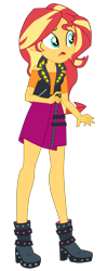 Size: 1900x4780 | Tagged: safe, artist:gmaplay, sunset shimmer, human, equestria girls, equestria girls specials, g4, my little pony equestria girls: better together, my little pony equestria girls: holidays unwrapped, saving pinkie's pie, season 2, boots, clothes, cute, female, legs, shimmerbetes, shoes, simple background, skirt, solo, transparent background