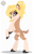 Size: 3500x5500 | Tagged: safe, artist:r4hucksake, artist:sakurastageani, oc, oc only, oc:dogwood, deer, base used, concave belly, doe, fawn spots, female, rearing, simple background, slender, smiling, solo, thin, transparent background