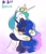 Size: 784x911 | Tagged: safe, artist:wakyaot34, princess celestia, princess luna, alicorn, pony, g4, blushing, eyes closed, female, hug, mare, royal sisters, sibling love, siblings, sisterly love, sisters