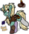 Size: 1394x1629 | Tagged: safe, artist:sexygoatgod, oc, oc only, oc:fossil finds, pony, unicorn, adoptable, blushing, female, magical lesbian spawn, offspring, parent:derpy hooves, parent:lyra heartstrings, parents:lyraderp, simple background, solo, transparent background