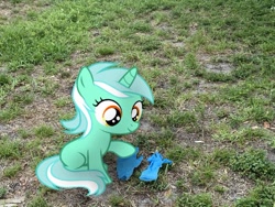 Size: 633x475 | Tagged: safe, artist:derpsa, lyra heartstrings, pony, unicorn, g4, clothes, cute, female, filly, foal, gloves, lyrabetes