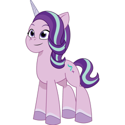 Size: 1200x1200 | Tagged: safe, artist:prixy05, starlight glimmer, pony, unicorn, g4, g5, my little pony: tell your tale, g4 to g5, generation leap, simple background, solo, transparent background, vector