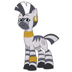Size: 1200x1200 | Tagged: safe, artist:prixy05, zecora, zebra, g4, g5, my little pony: tell your tale, g4 to g5, generation leap, simple background, solo, transparent background, vector