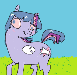 Size: 945x921 | Tagged: source needed, safe, artist:ombnom, oc, pegasus, pony, doodle, freckles, smiling, solo