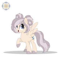 Size: 3000x3000 | Tagged: safe, artist:r4hucksake, oc, oc:sandy trails, pegasus, pony, female, high res, mare, simple background, solo, transparent background