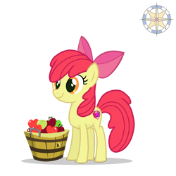 Size: 2000x2000 | Tagged: safe, artist:r4hucksake, apple bloom, earth pony, pony, g4, female, filly, foal, high res, older, older apple bloom, simple background, solo, teenager, the cmc's cutie marks, transparent background