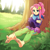 Size: 3036x3054 | Tagged: safe, alternate version, artist:dalsegno, fluttershy, human, equestria girls, g4, barefoot, feet, female, fetish, foot fetish, high res, shoes removed, sitting, solo, tree