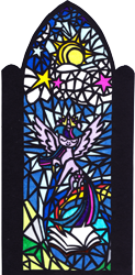 Size: 3456x7009 | Tagged: safe, alternate version, artist:malte279, part of a set, twilight sparkle, alicorn, pony, g4, cardboard, craft, stained glass, transparent paper, twilight sparkle (alicorn)